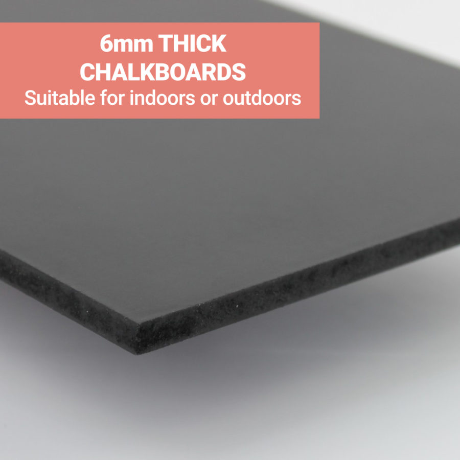 Chalkboard Boards - 6mm Thick
