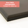 9mm thick chalkboard for indoor use