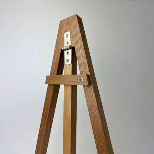 A2 Wooden Easel Lock Closeup A2 Wooden Easel Lock Closeup