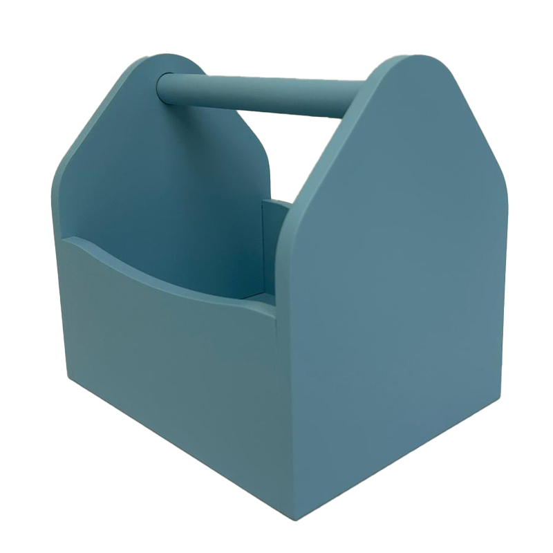 Blue Caddy 2 Large Wooden Condiment Holder - Image 4