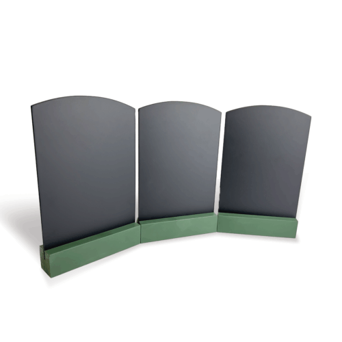 Green Table Talkers Group of 3 Green Table Talkers Group of 3