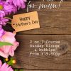 A poster advertising mothers day with example design