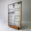 Slim Block Menu Holder 1