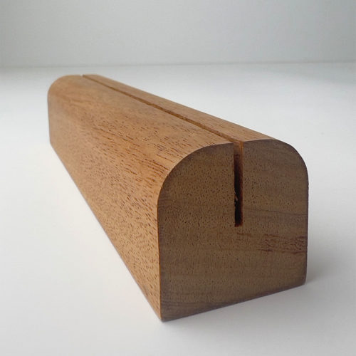 Slim Block Menu Holder 3 Close up