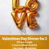 Promotional poster for valentines day