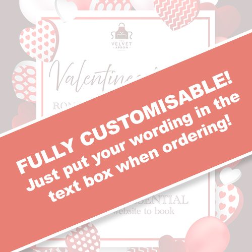 Promotional poster for valentines day
