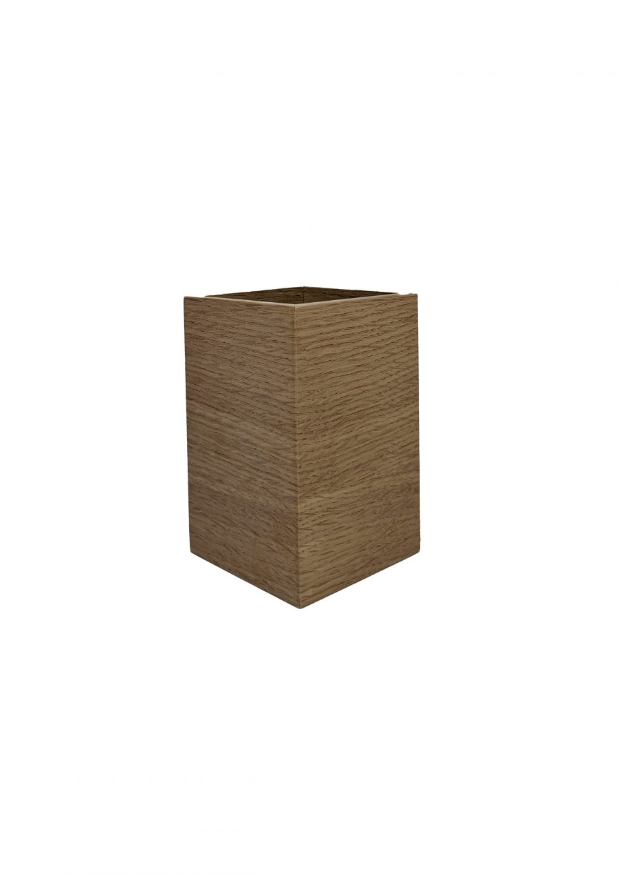 Wooden Cutlery Cube CH03