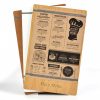 a4 elastic wooden menu boards a4 engraved 1 A4 Wooden Menu Board