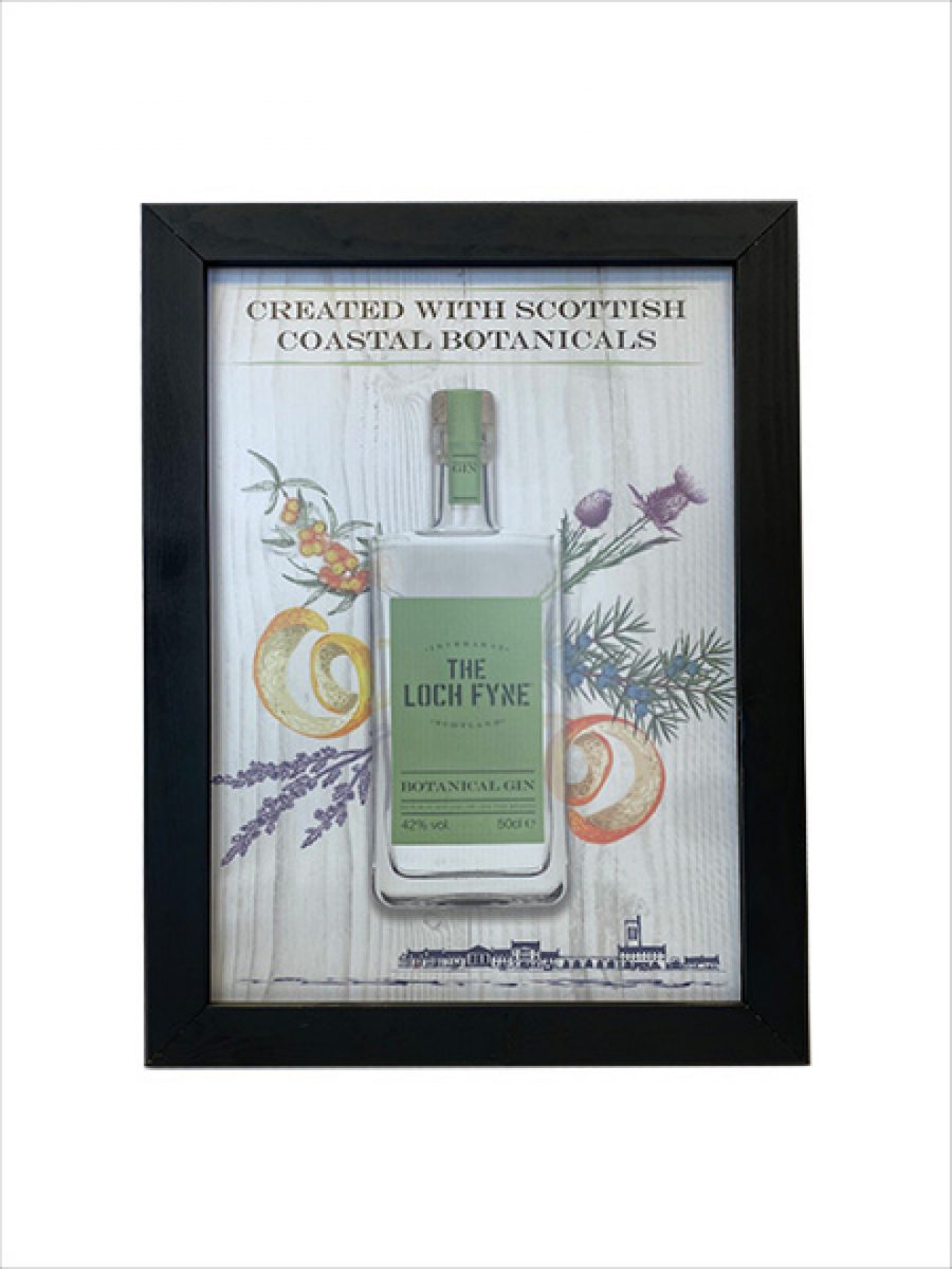 Black sliding poster frame for displaying posters on walls