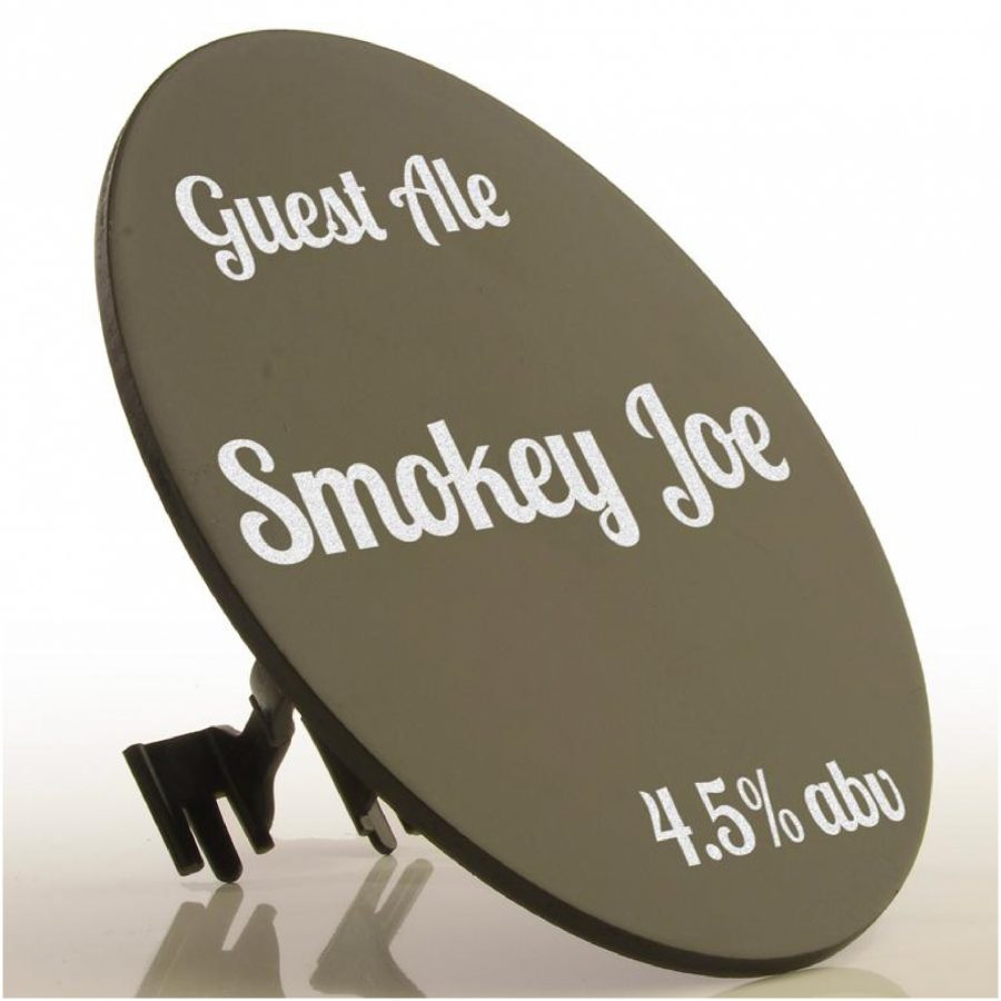 Small chalkboard for showing drinks prices that fixes to a beer ale or lager pump