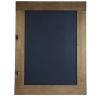 Chalkboard framed in chunky solid wood