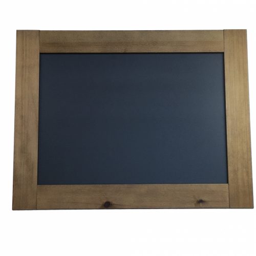Chalkboard framed in chunky solid wood