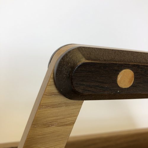 Condiment trug handle closeup of durable design and materials