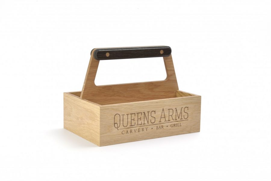 Condiment trug for storing condiments