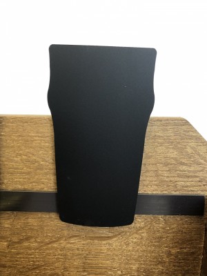 custom made beer shaped chalkboard clip custom made beer shaped chalkboard clip
