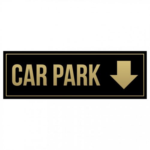 Directional sign for businesses, amenties, venues and more