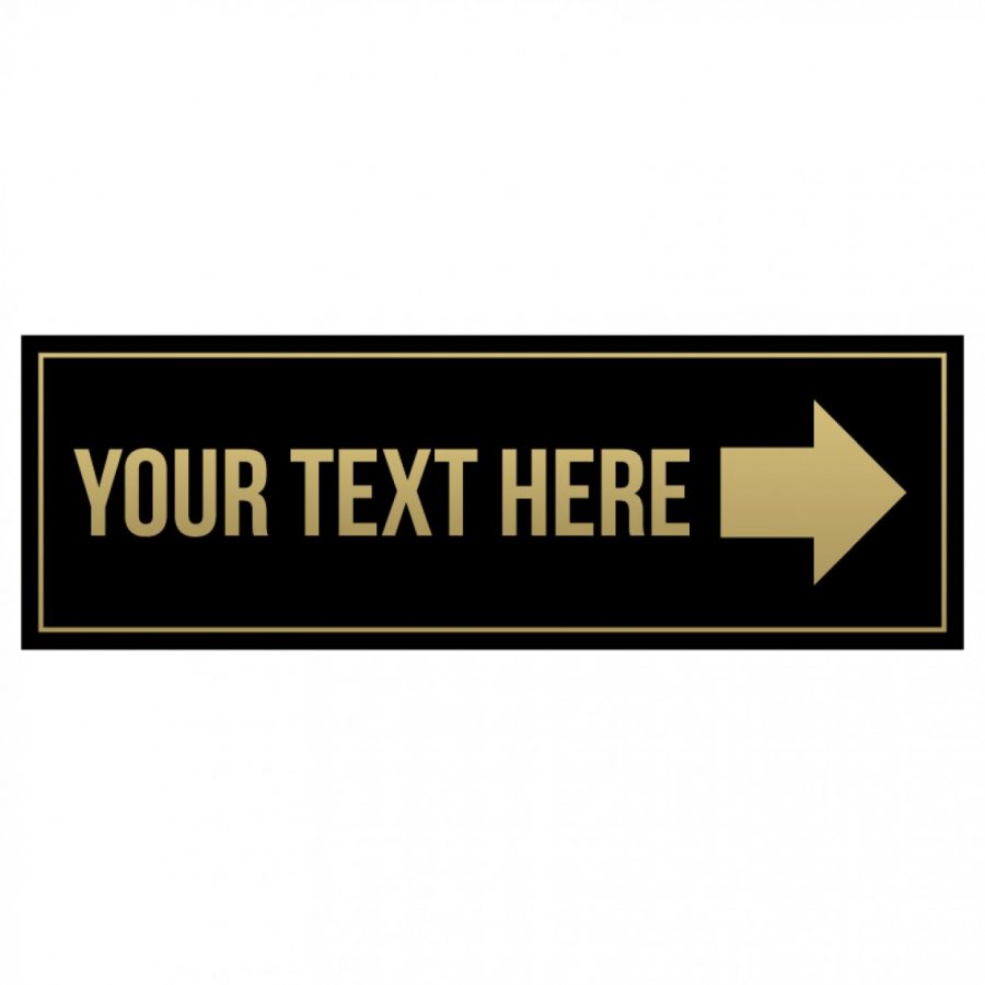 Directional sign for businesses, amenties, venues and more