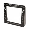 A selfie frame for dogs
