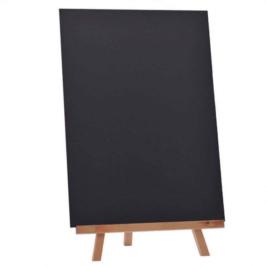 Hardwood easel with A2 chalkboard