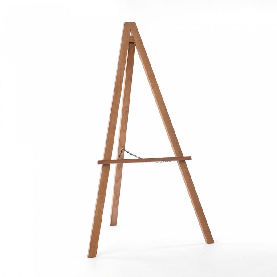 Large durable and impactful soild ash wooden easel