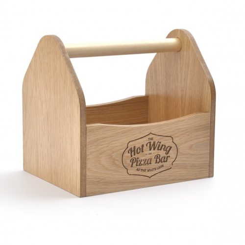 Wooden condiment holder code CH13