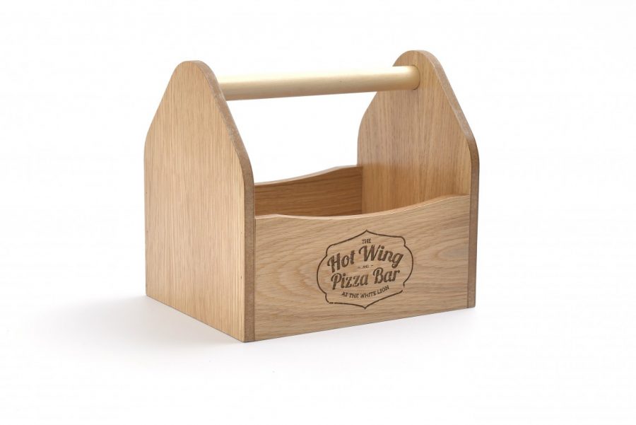 Wooden condiment holder code CH13