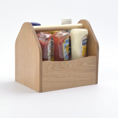 Wooden condiment holder code CH13