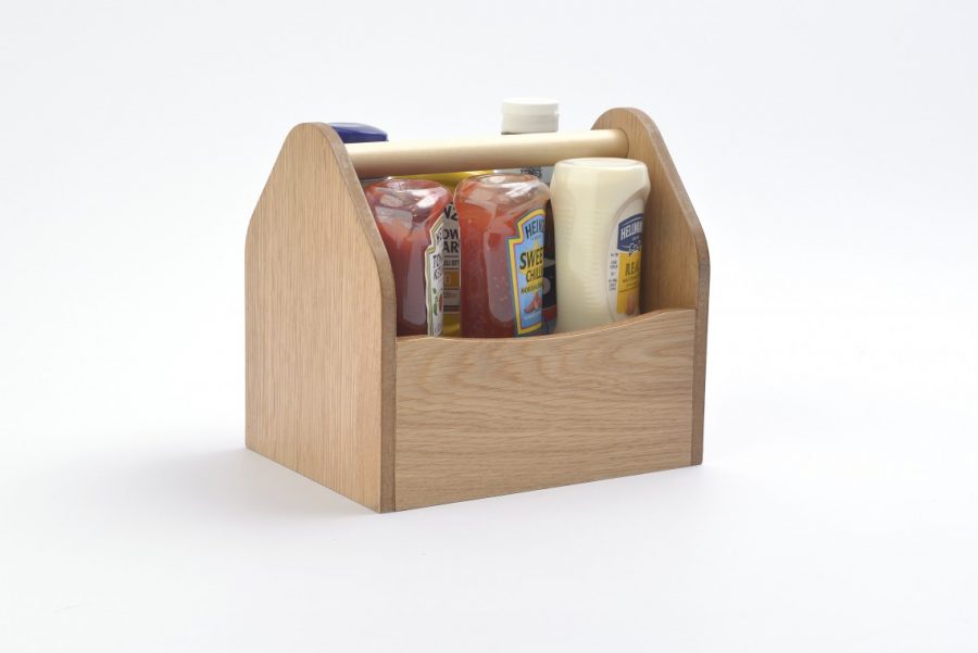 Wooden condiment holder code CH13