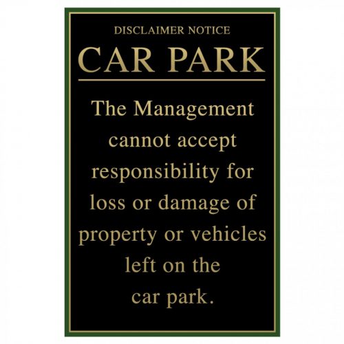 Legal pub signs