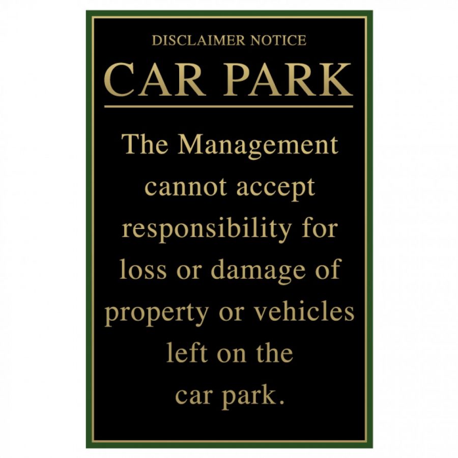 Legal pub signs