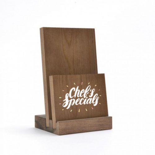 Menu holder plinth MH3