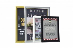 metal poster snap frame display for walls