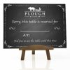 Mini easel and chalkboard for smaller areas