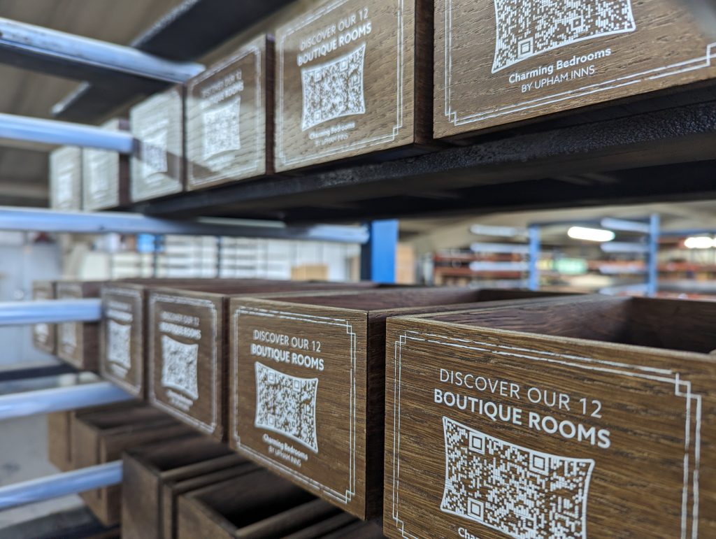 personalised printed boxes QR codes personalised printed boxes QR codes