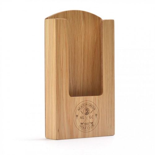 Pocket menu wooden menu holder