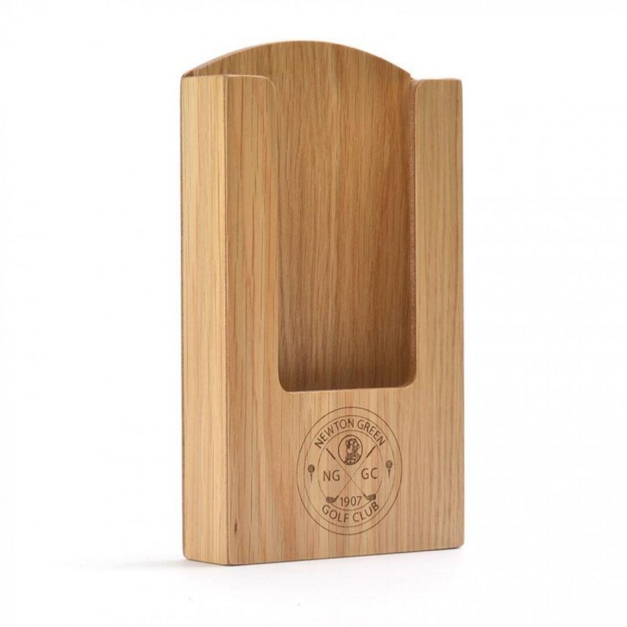 Pocket menu wooden menu holder
