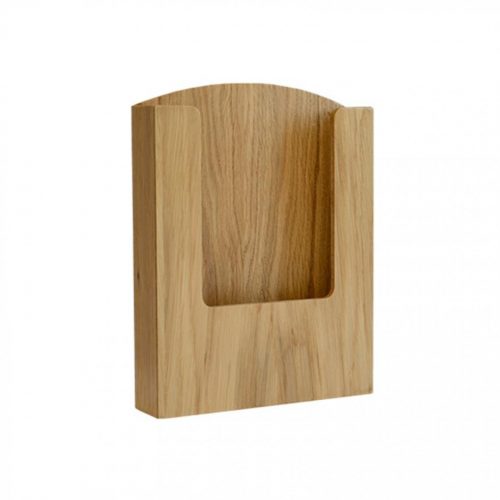 Pocket menu wooden menu holder