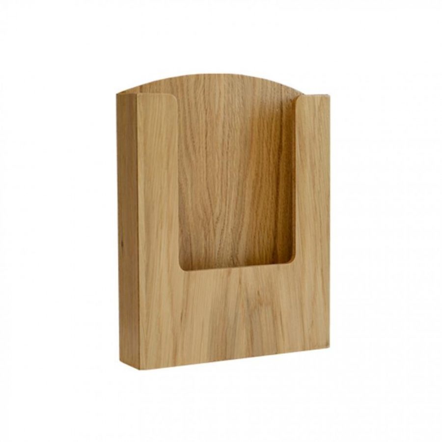 Pocket menu wooden menu holder