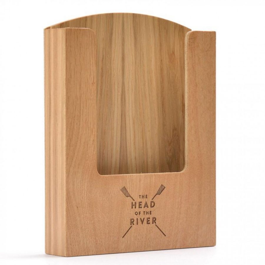 Pocket menu wooden menu holder