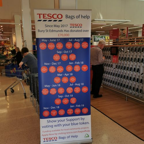Popup roller banner printed for events and tradeshows