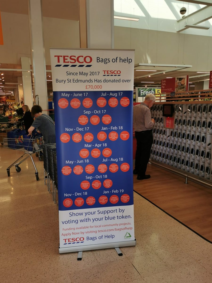 Popup roller banner printed for events and tradeshows