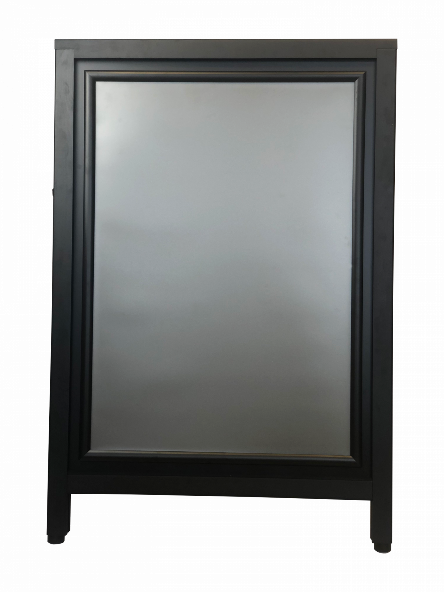 Poster display A-board sign