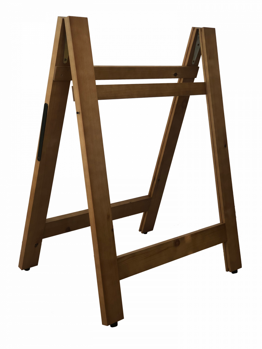 Pavement sign frame in A1 size