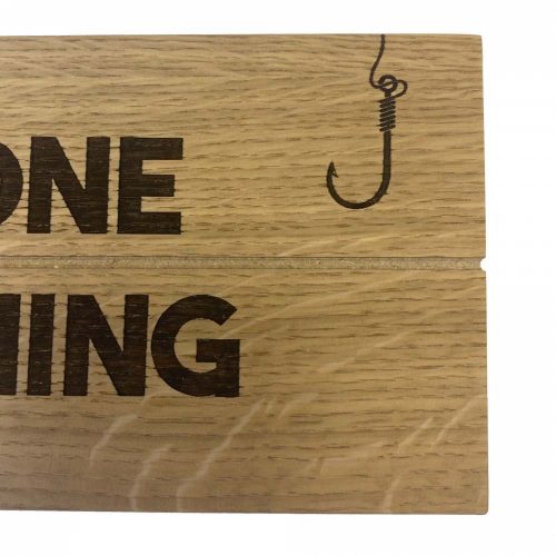 wooden condiment crate with custom engraved logo