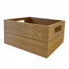 sturdy condiment crate 7 wooden condiment crate